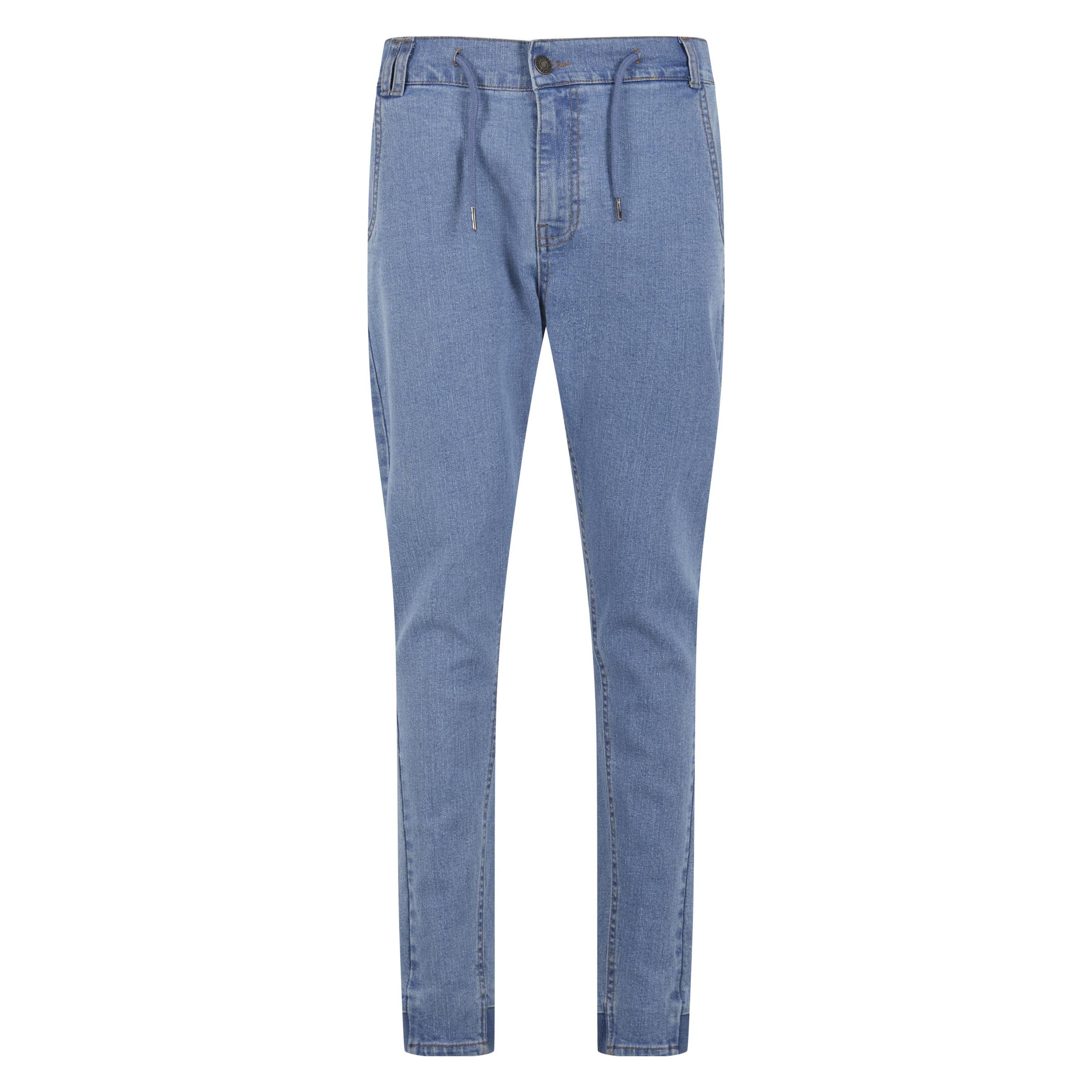 Urban Classics, Herren, Jeans, Antifit Denim - 191121, Blau, (36)