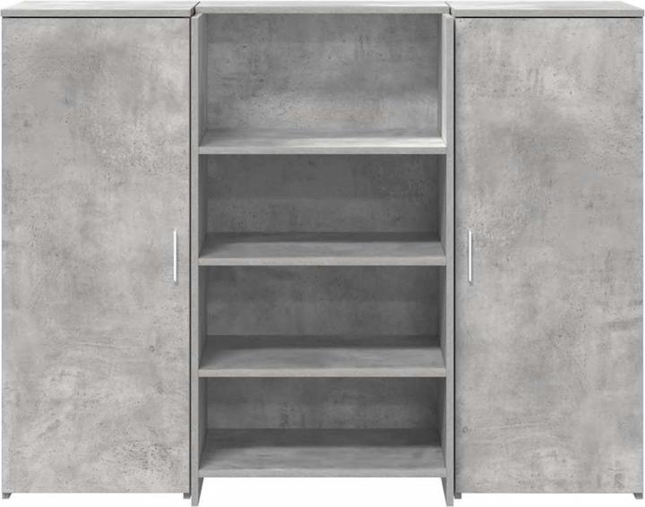 Immagine prodotto VidaXL Bancone reception grigio cemento 135x50x103,5 cm bancone reception in legno