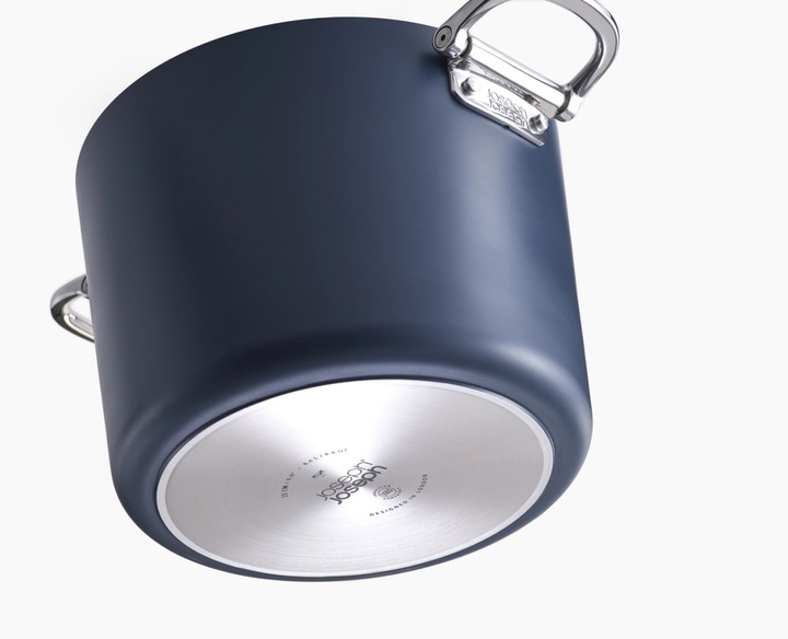 Immagine prodotto Joseph Joseph Set di cottura spaziale (28 cm, Set di pentole e padelle da cucina, Alluminio)