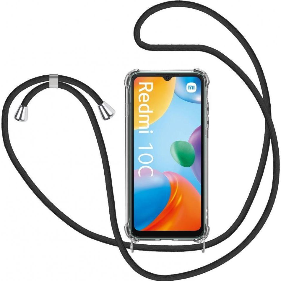 Screenguard Xiaomi Redmi 10C Loopster Necklace Hülle, Handykette, Transparent