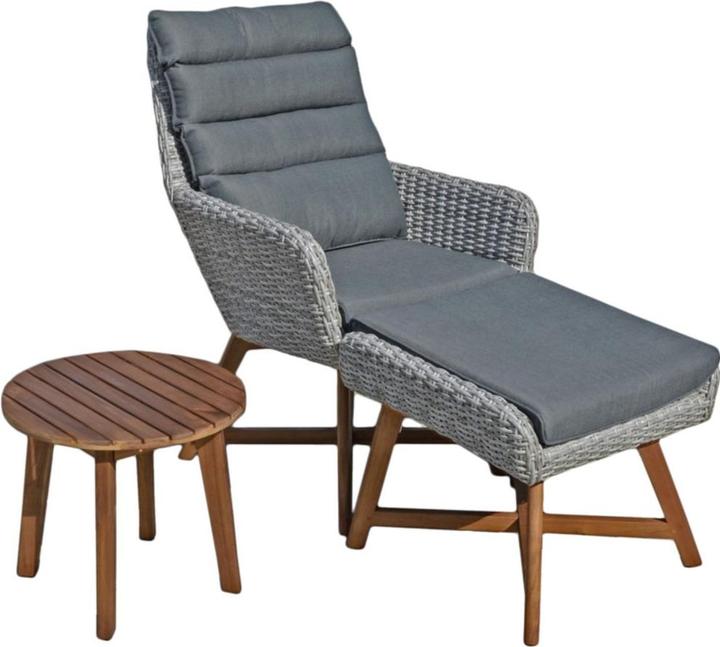 Garden Pleasure Loungesessel Calvia grau