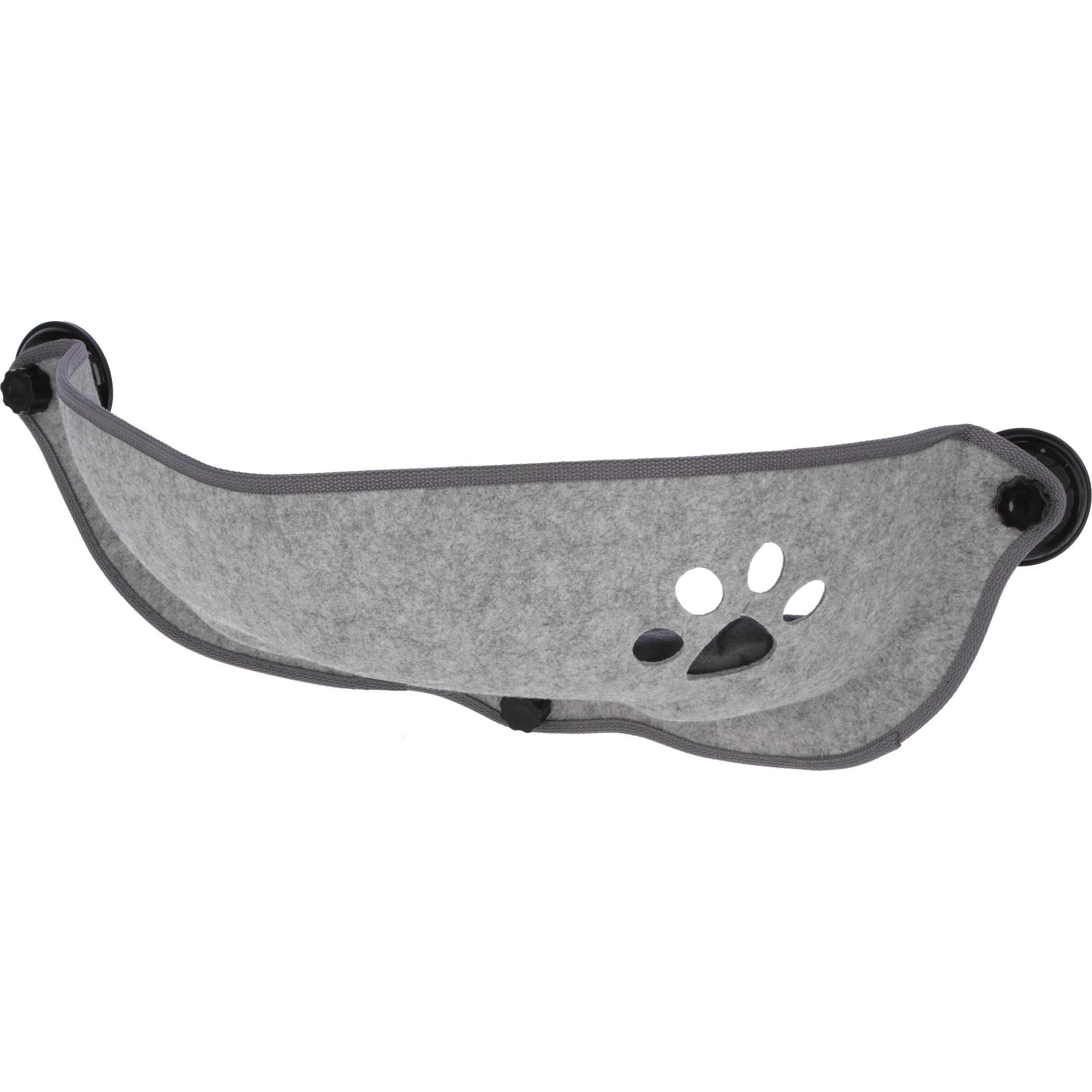 Comparer les prix de Kerbl Lit de bronzage de fenêtre pour chat Filzino 70x26x26 cm Gris