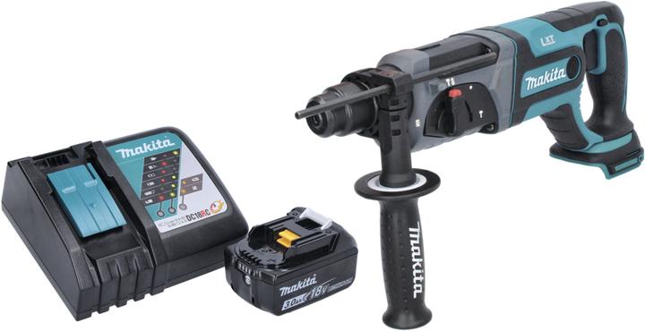 Produktbild Makita DHR 241 RF1 Akku Bohrhammer 18 V 2,0 J SDS plus + 1x Akku 3,0 Ah + Ladegerät (Akkubetrieb)