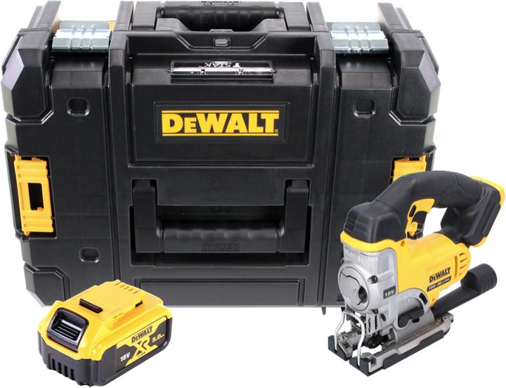 Produktbild DeWalt DCS 331 NT Akku Stichsäge 18 V + 1x Akku 5,0 Ah + TSTAK - ohne Ladegerät