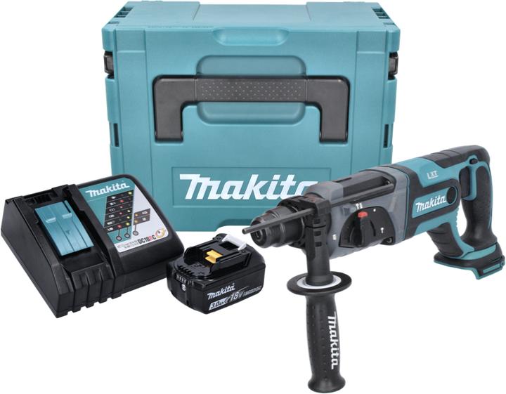 Produktbild Makita DHR 241 RF1J Akku Bohrhammer 18 V 2,0 J SDS plus + 1x Akku 3,0 Ah + Ladegerät + Makpac (Akkubetrieb)