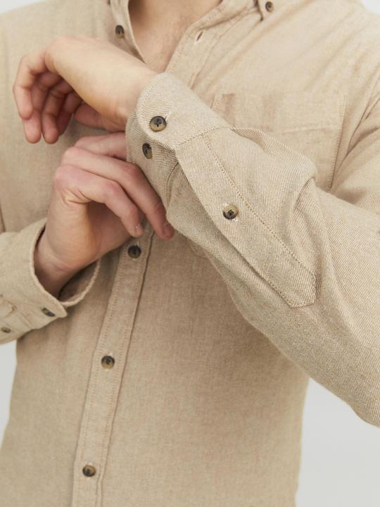 Immagine prodotto Jack & Jones Jjeclassic Melange Shirt Ls Noos (3XL)