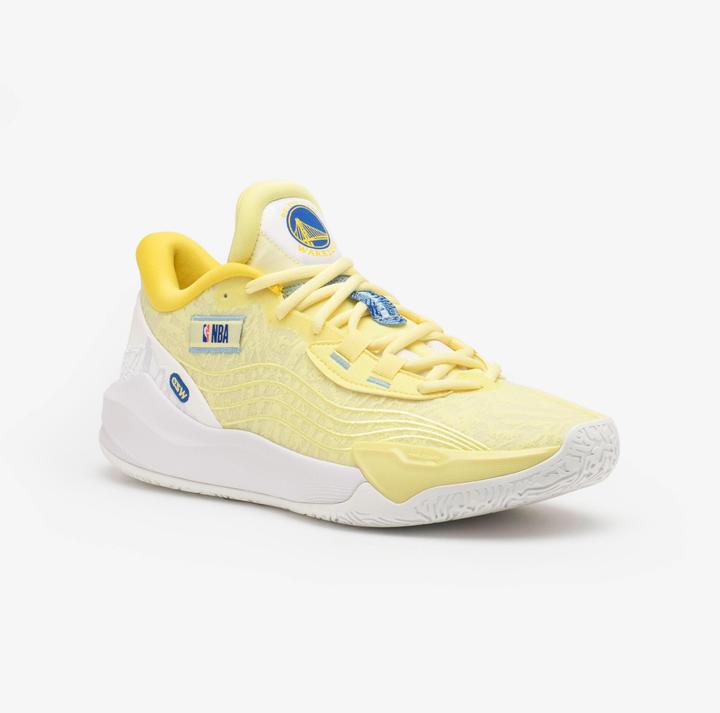 Actual product image Tarmak Women's/Men's Basketball Shoes NBA Warriors - Fast 900 Low-1 yellow (45)