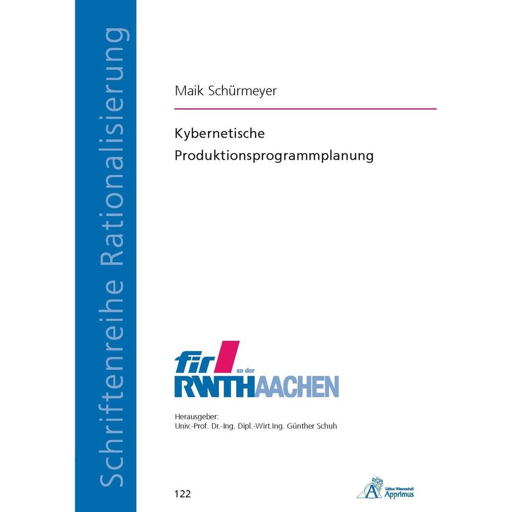 Kybernetische Produktionsprogrammplanung, Fachbücher