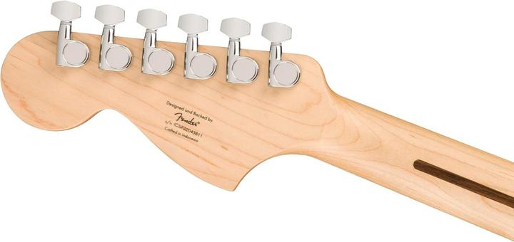 Produktbild Fender Sonic Mustang HH MN Flash Pink elektrische gitaar (E-Gitarre, Poplar (Korpus), Maple (Hals), Synthetic Bone (Sattel), Maple (Griffbrett))