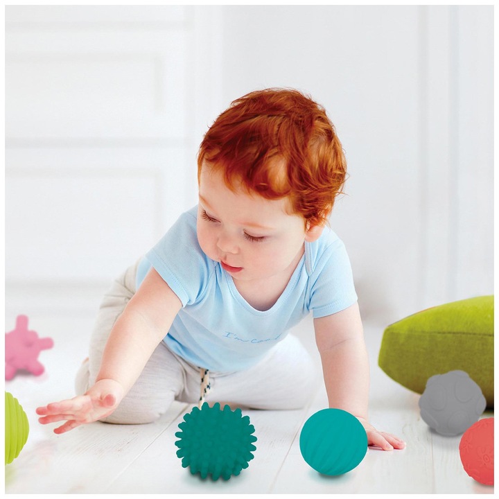 Actual product image LUDI Sensory Balls - 8 pcs. (LU30055)
