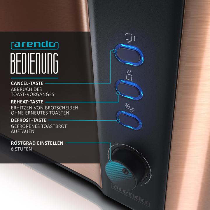 Actual product image Arendo Toaster