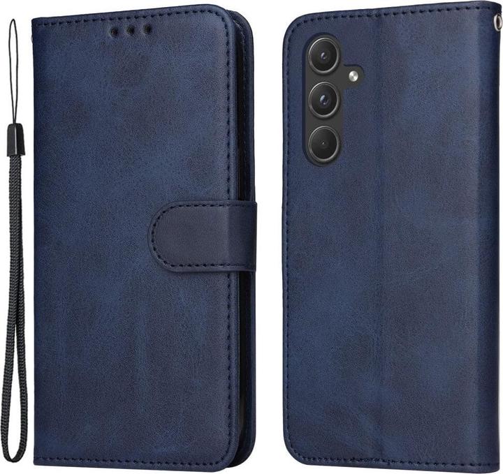 Cover-Discount Galaxy A55 - Premium Handyhülle Etui blau (Samsung Galaxy A55)