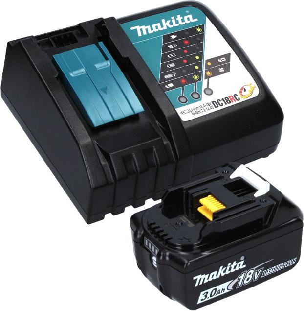 Actual product image Makita DJR 187 RF1K Battery Reciprocating Saw 18 V Brushless + 1x Battery 3.0 Ah + Charger + Case