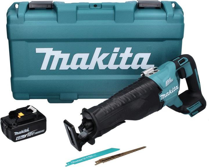 Produktbild Makita DJR 187 G1K Akku Reciprosäge 18 V Brushless + 1x Akku 6,0 Ah + Koffer - ohne Ladegerät