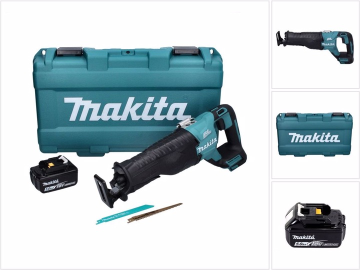 Produktbild Makita DJR 187 T1K Akku Reciprosäge 18 V Brushless + 1x Akku 5,0 Ah + Koffer - ohne Ladegerät