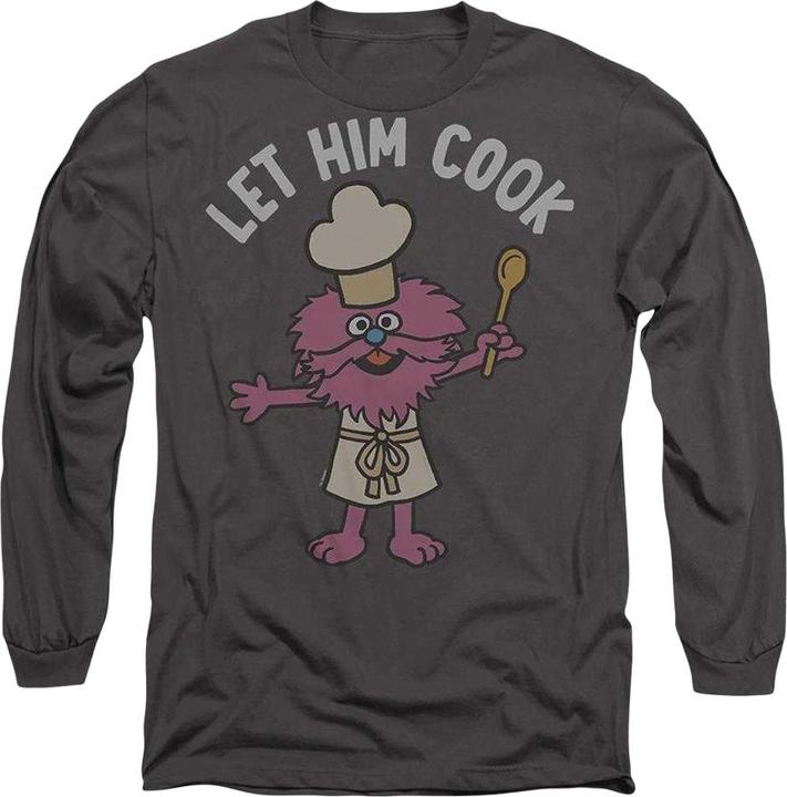Produktbild Let Him Cook TShirt Langärmlig (M)