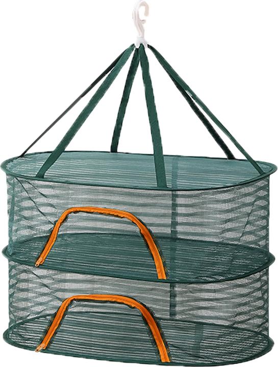 Actual product image Relaxdays Faltbares Trockennetz Oval