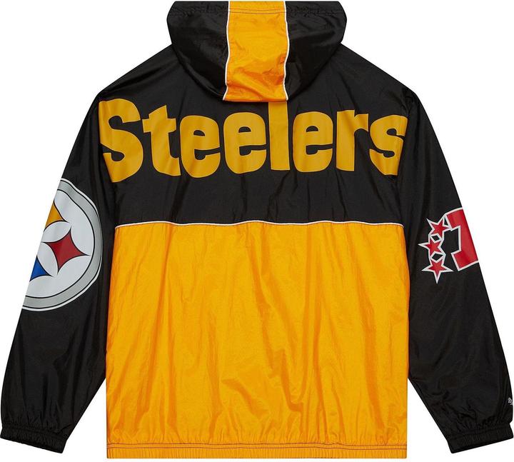 Produktbild Mitchell & Ness M&N Windbreaker Anorak Jacke ORIGINS Pittsburgh Steelers - L (L)