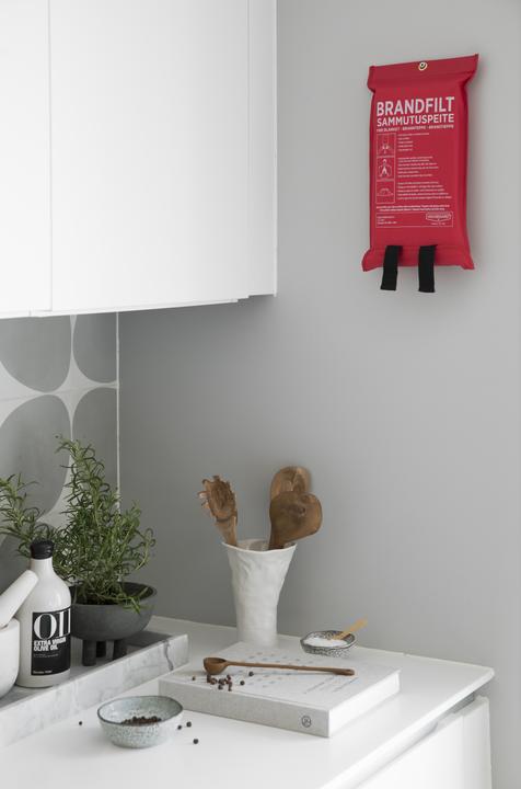 Productafbeelding Housegard 602025, 120 x 180 cm, glasvezel, rood, auto, huis, kantoor, 1 stuk(s), EN 1869:1997