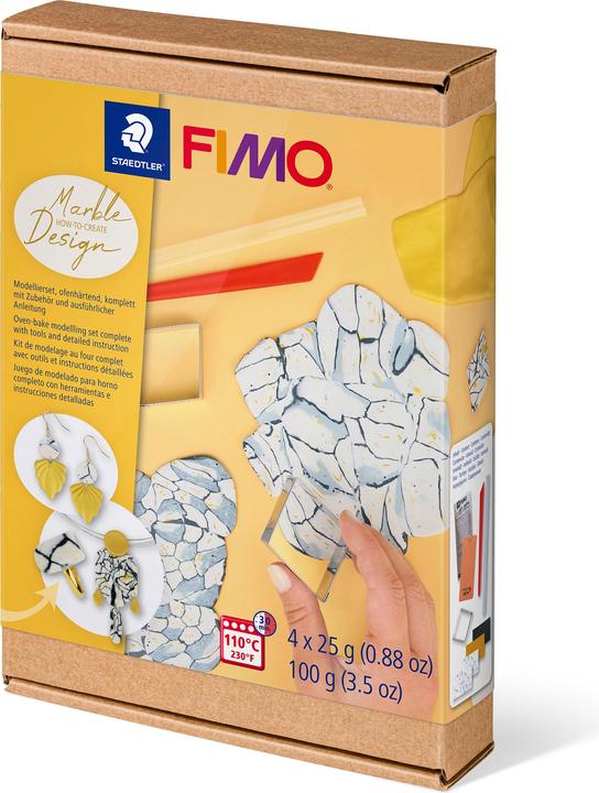 Actual product image Fimo MARBLE DESIGN - Modelling clay