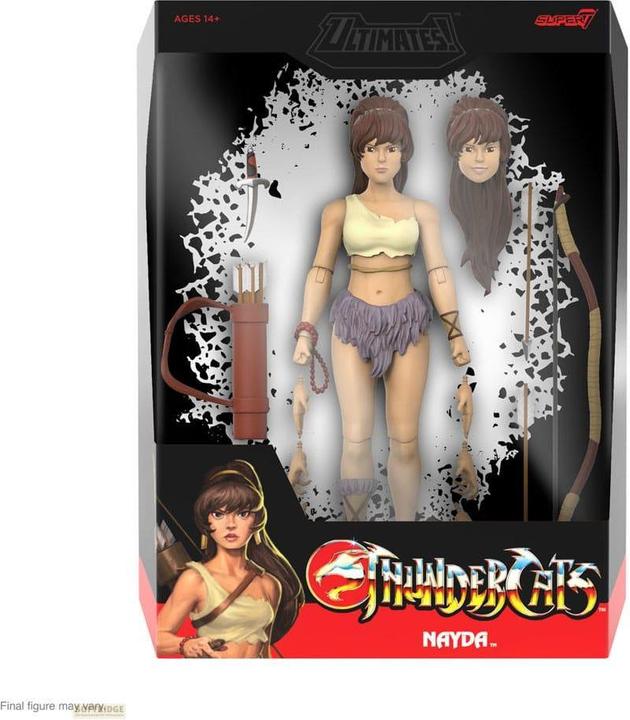 Actual product image Super7 Thundercats Ultimates Actionfigur Nayda Wave 12 18 cm
