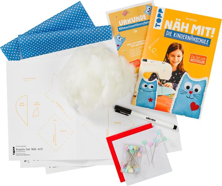 Produktbild Kreativ-Set: Näh mit! Die Kindernähschule