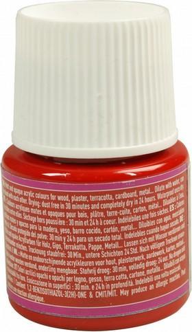 Productafbeelding Pebeo Deco Matte Acryl Kleuren (Rood, 45 ml)