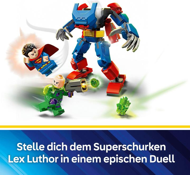 Actual product image LEGO Superman Mech vs. Lex Luthor (76302, LEGO DC)