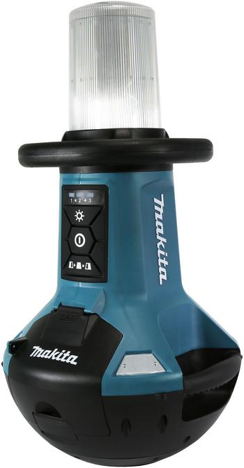 Produktbild Makita DML 810 RF Akku LED Flächenlicht 18 / 36 V ( 2 x 18 V ) 5500 lm IP54 + 2x Akku 3,0 Ah + Ladeg (5500 lm)