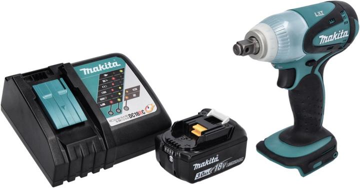 Actual product image Makita DTW 251 RF1 Battery impact wrench 18 V 230 Nm 1/2" + 1x battery 3.0 Ah + charger