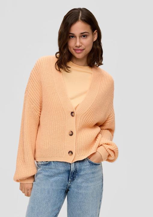 Actual product image s.Oliver Strickjacke Strickjacke mit V-Ausschnitt (L)