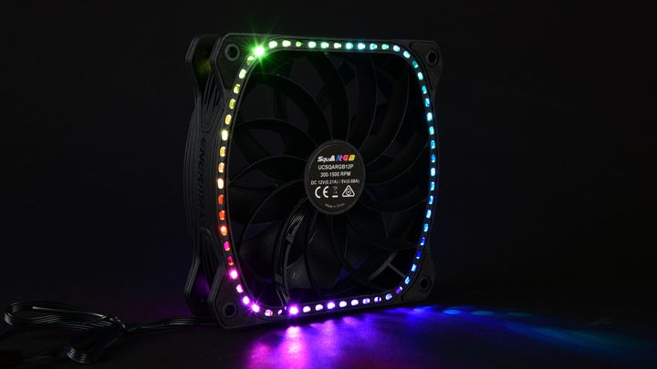 Produktbild Enermax Gehäuselüfter SquARGB 3er Pack (120 mm, 3 x)
