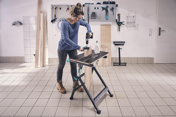 Actual product image wolfcraft 1 MASTER 650 ERGO clamping table (65 cm, 72 cm)