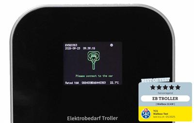 Image du produit EB Troller Wallbox (Type 2, 11 kW, 16 A, CEE 16)