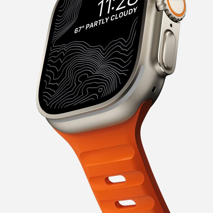 Actual product image Nomad Sport Band 42/44/45/49mm Ultra (49 mm, Fluoroelastomer, Aluminium)