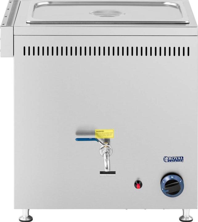 Image du produit Royal Catering Bain-marie à gaz 3300 W 1 GN Récipient gastronomique Bain-marie RC-BMG6020E