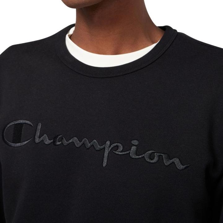 Produktbild Champion Herren-Sweatshirt mit Rundhalsausschnitt, schwarz (S)