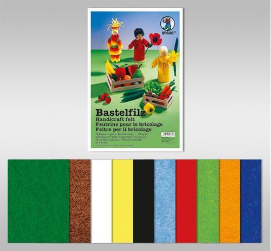 Actual product image Ursus Craft felt