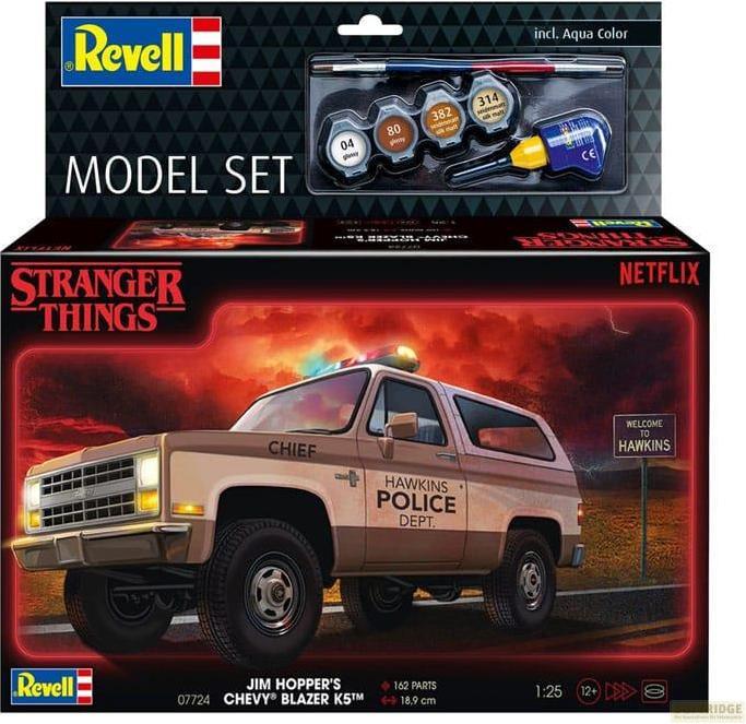 Produktbild Revell Model Set Stranger Things Chevrolet K5 Blazer