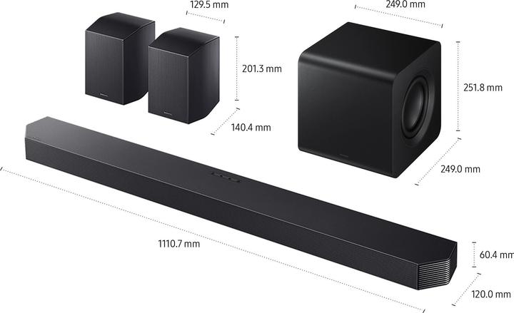 Image du produit Samsung HW-Q930F (580 W, 9.1.4 Canaux)