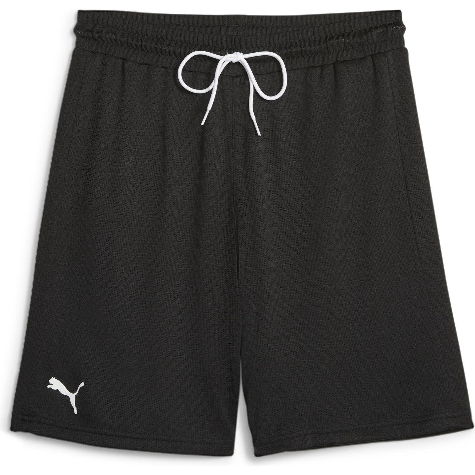Puma, Herren, Sporthose, Hoops Team Practice Short (M), Schwarz, M