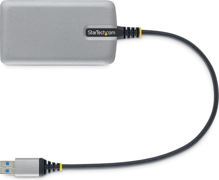 Produktbild StarTech com 3-Port USB Hub with Ethernet - 3x USB-A Ports - Gigabit Ethernet (RJ-45) - USB 3.0 5Gbp (USB-C, 3 Ports)