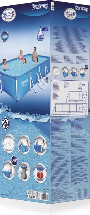 Actual product image Bestway Steel Pro Set (400 x 211 x 81 cm)