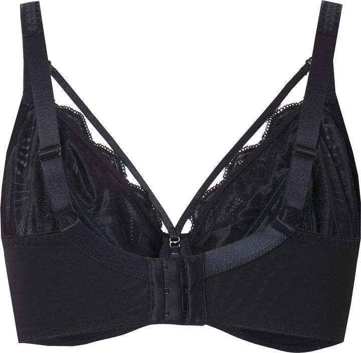 Image du produit TruYou Soutien-gorge à armatures et bonnets souples, dentelle et rubans fantaisie amovibles - bonnet B-F (105 E)