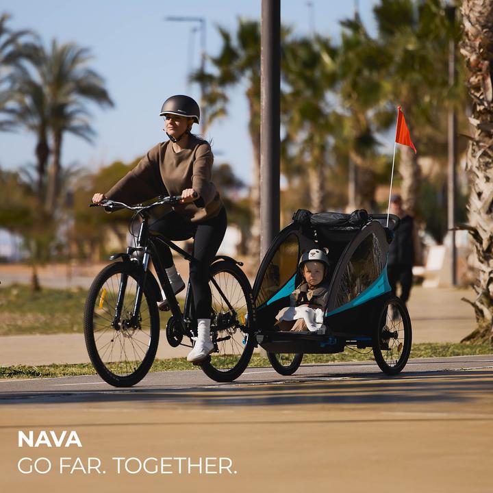 Produktbild KinderKraft Baby Stroller/ Trailer NAVA SUNNY ORANGE