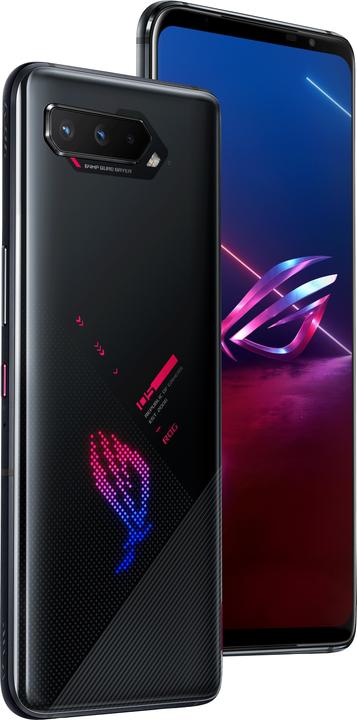 Actual product image ASUS ROG Phone 5s (16GB) (512 GB, Phantom Black, 6.78", Dual SIM, 5G)