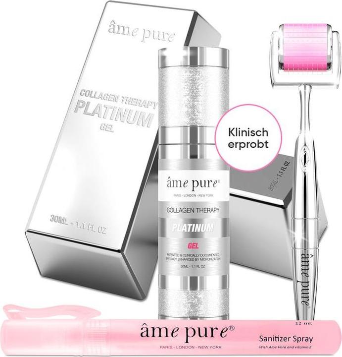 Actual product image Âme pure CIT Face Roller Platinum