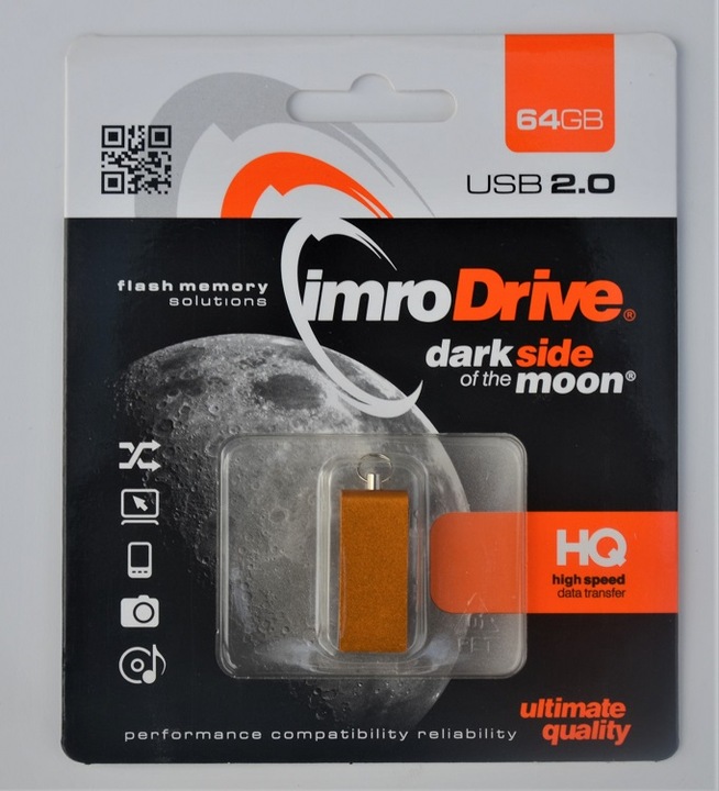 Image du produit IMRO Clé USB EDGE/64G 64 Go USB type A 2.0 or (64 Go, USB-A, USB 2.0)
