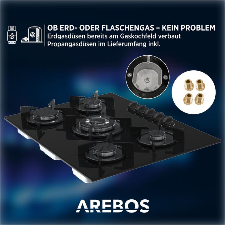 Produktbild Arebos Gasherd