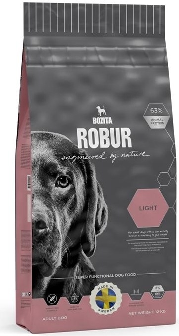 Bozita Dog Robur Functional Light (Adult, 1 Stk., 12000 g)